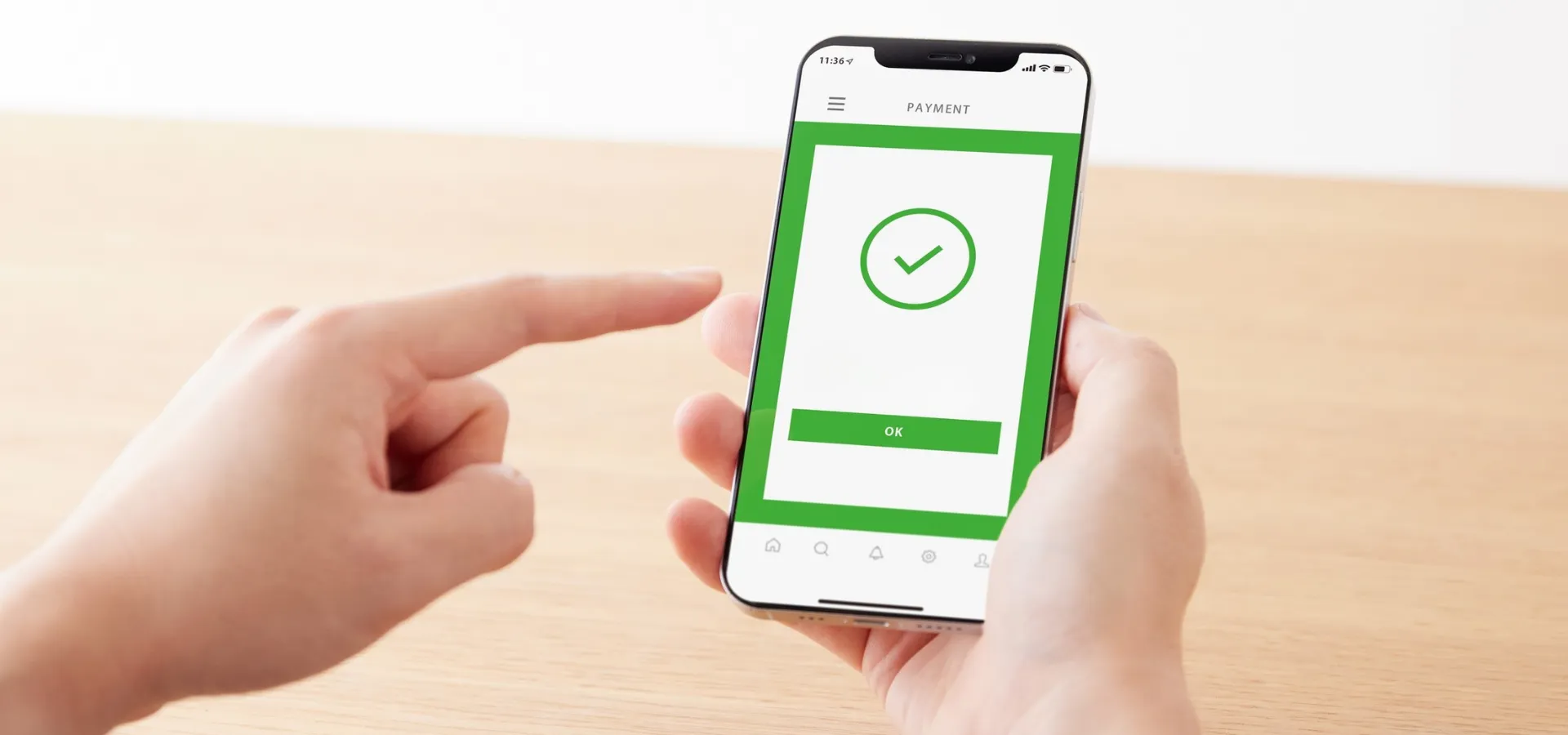 Επιτυχής πληρωμή απο το κινητό